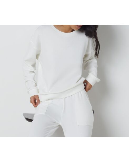 Sudadera Esty ecru