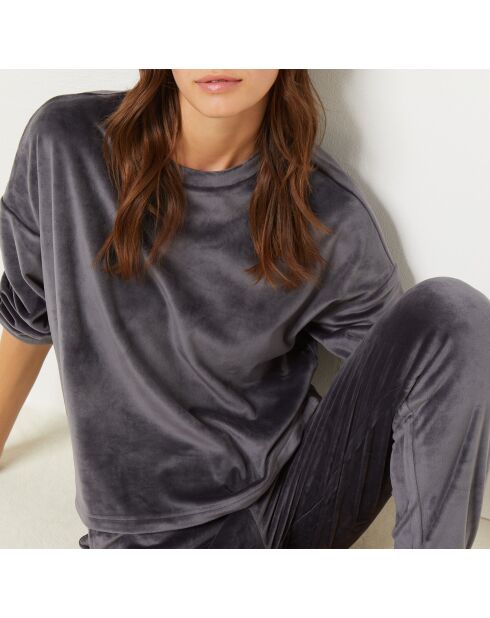 Dunkan antraciete broek