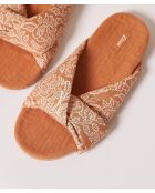 Tongs Sachie terracotta