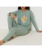 Nilgrüne Palmyre-Hose