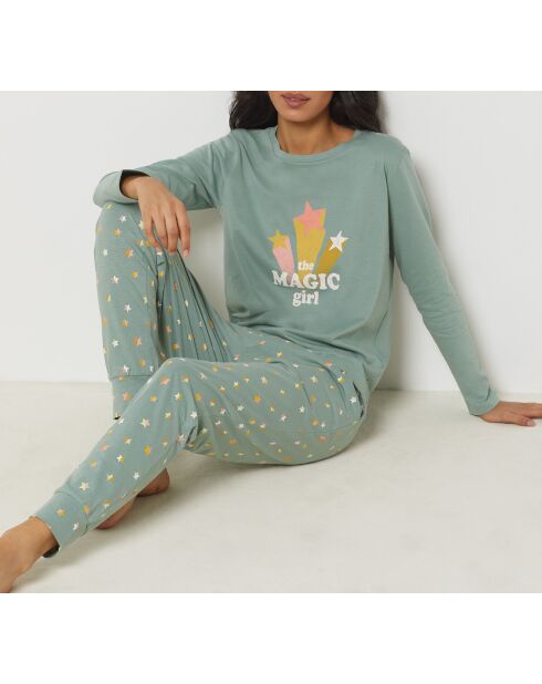 Nilgrüne Palmyre-Hose