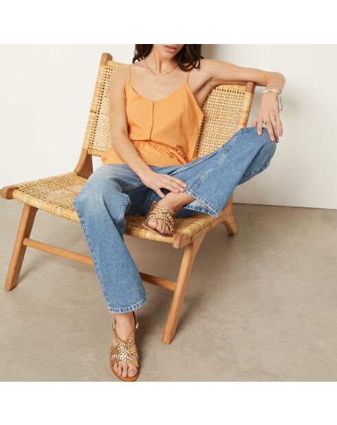 Sandalias Salome Gold