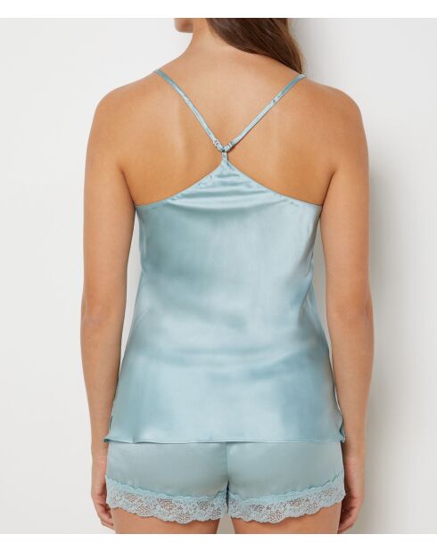 Caraco Pearly bleu ciel