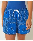 Königsblaue Jazzy Shorts