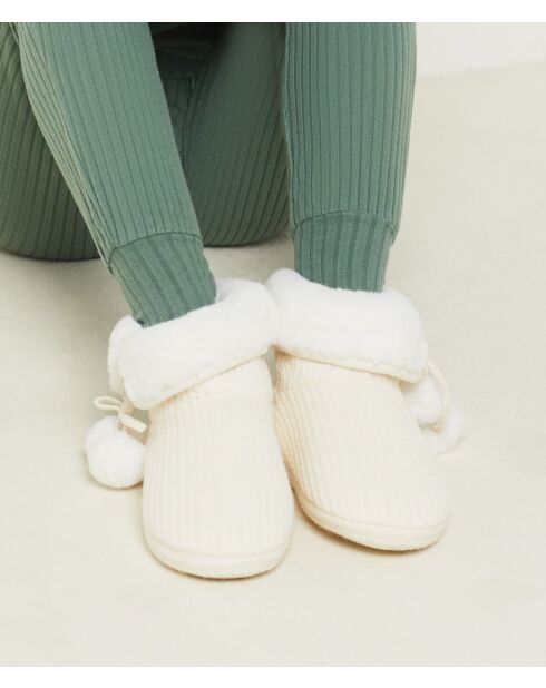 Bottines Dolly écrues