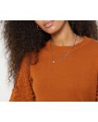 Chaitaly Mustard okerkleurige trui