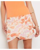 Falda Felixa estampada sobre fondo crudo