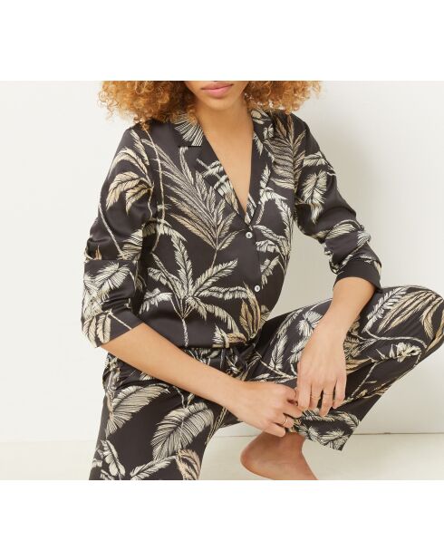 Schwarzes Nuri-Shirt