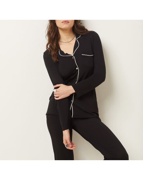 Jaelle schwarzes Hemd