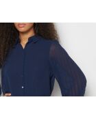 Marineblauw hemd Nala