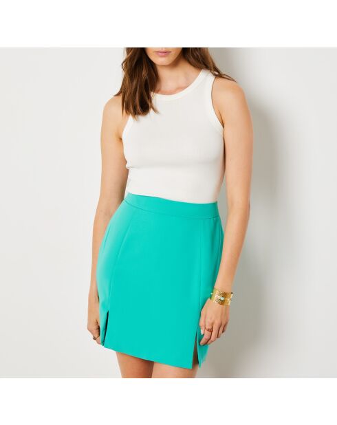 Jupe Luisa bleu vert
