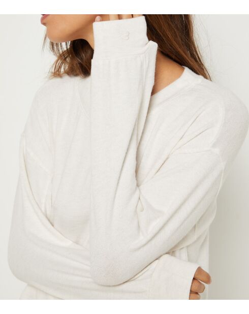 Sweatshirt Cloane écru