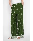 Pantalon Kara kaki clair