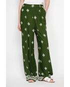 Pantalon Kara kaki clair