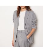 Grijze jas Rodin Ray