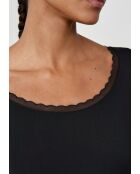 Warm Me Up Lace zwart T-shirt