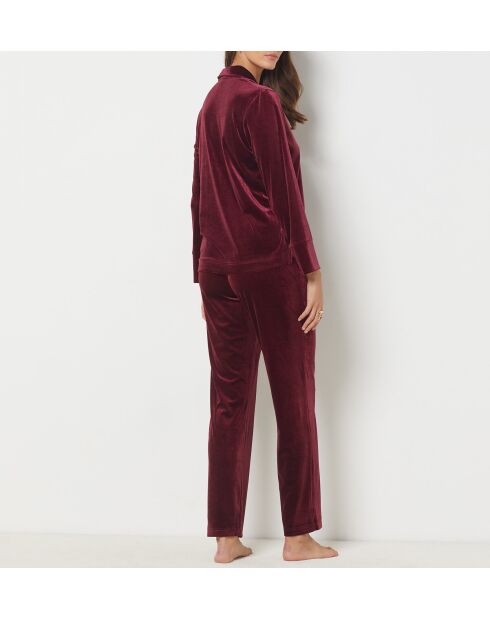 Camicia granata bordeaux Bellah