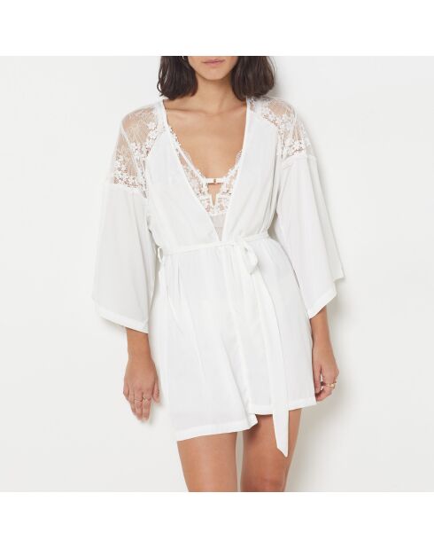 Déshabillé Somptueuse blanc