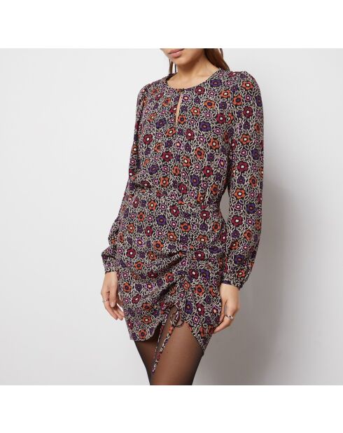 Abito Pascaline con stampa multicolor