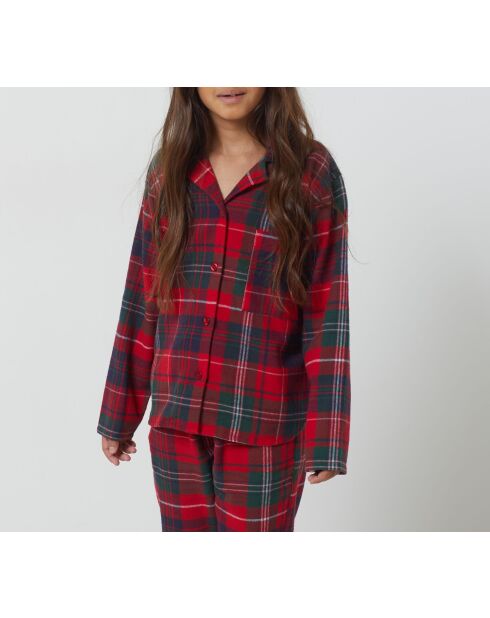 Rode tweedelige pyjama van Vaclad Kids