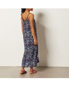 Gayette-jurk met roze achtergrondprint