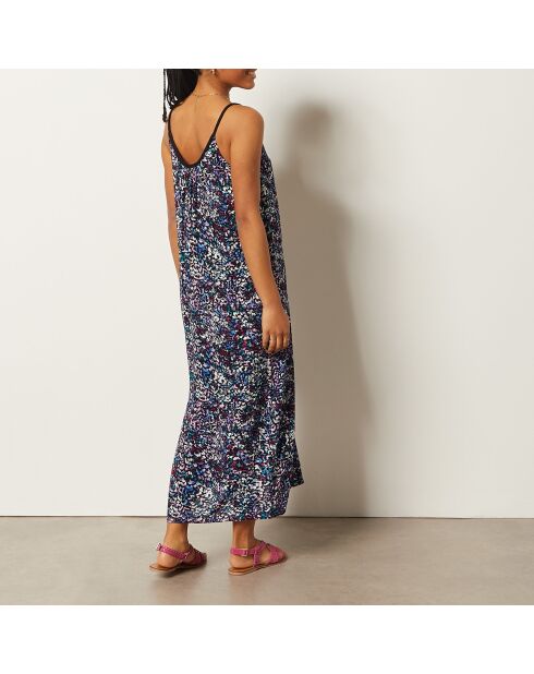 Gayette-jurk met roze achtergrondprint