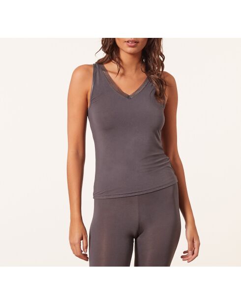 Debardeur Warm Me Up Lace anthracite