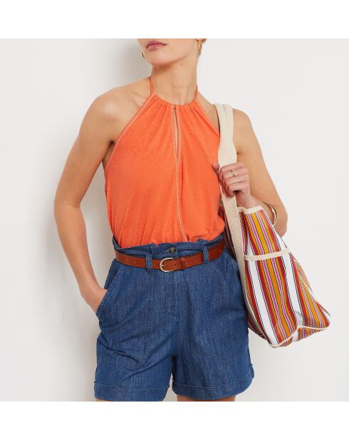 Canotta Ayda arancione