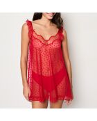 Cuore rotes Nachthemd