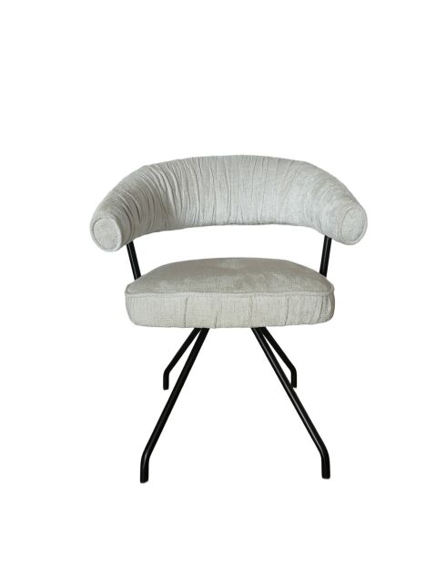 Chaise Ibiza beige nature - 58x48x45 cm
