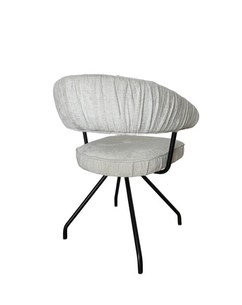 Chaise Ibiza beige nature - 58x48x45 cm