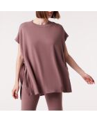 Poncho Belissa taupe