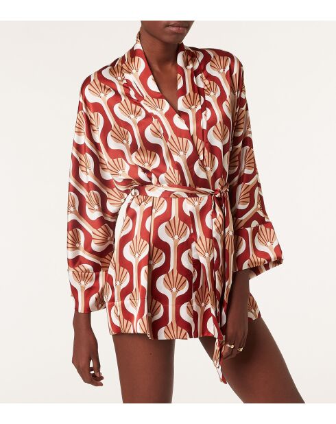 Déshabillé Yena bordeaux grenat