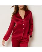 Camisa roja nacarada