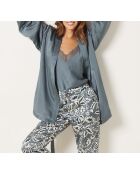 Judith Oxygene driedelige pyjama