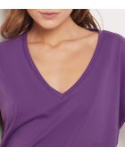 Joss V paars t-shirt