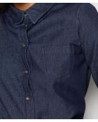 Blauwgroen hemd Daria