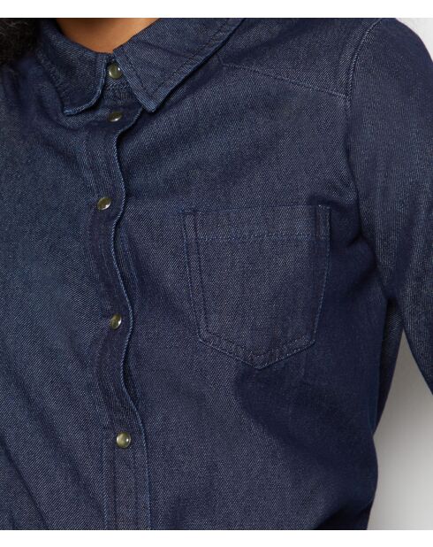 Blauwgroen hemd Daria