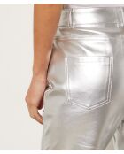 Pantaloni Palmma argentati