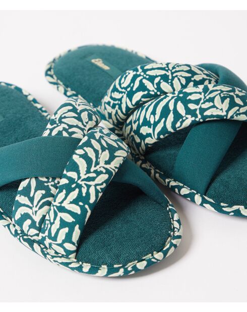 Tongs Thea vert canard