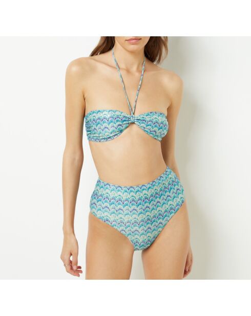 Veelkleurig Boali SPE bikinibroekje met hoge taille