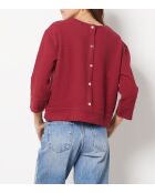 T-shirt bordeaux Aaron