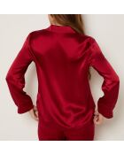 Camisa roja nacarada