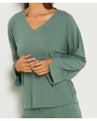 Sudadera Dolma khaki olive