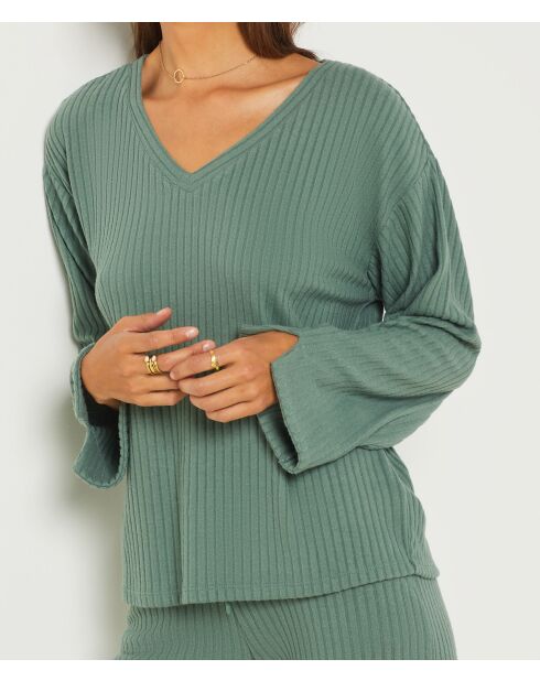 Sudadera Dolma khaki olive