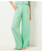 Pantaloni Tizia verde Nile