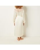 Déshabillé Sentiment Long Spe écru