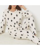 Pyjama deux pièces Noreen écrue