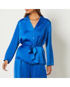 Mery königsblaues Hemd