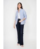 Camicia blu Asha